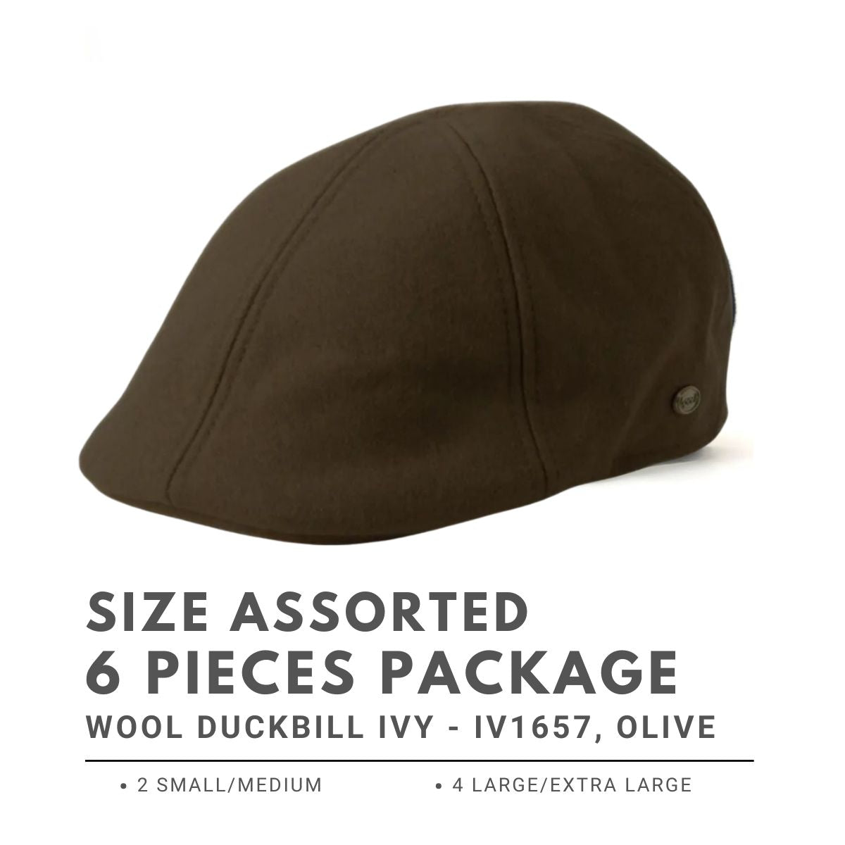 Duckbill Ivy - Wool, IV1657, S/M & L/XL