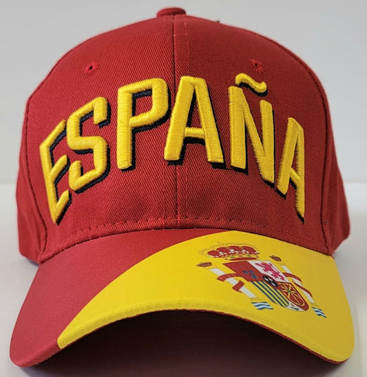 Soccer National Flag Logo cap - ESPANA, OSFA, 1901ESP