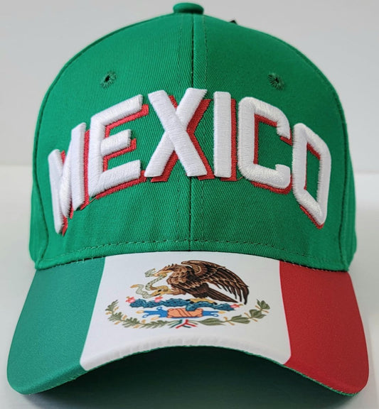 Soccer National Flag Logo cap - MEXICO, OSFA, 1901MEX