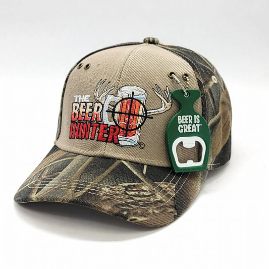 Beer Hunter Cap with Bottle Opener