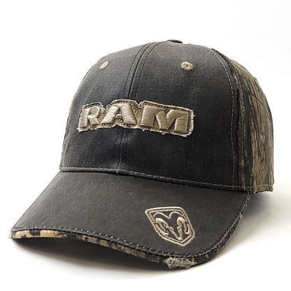 Auto Cap - RAM, RAM05A, Brown & Mossy Oak, Adjustable