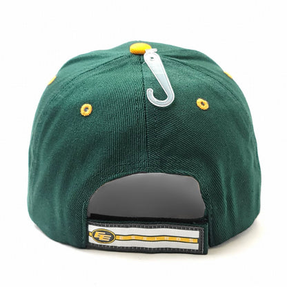 Edmonton Elks Cap - Money Maker, Green, Adjustable