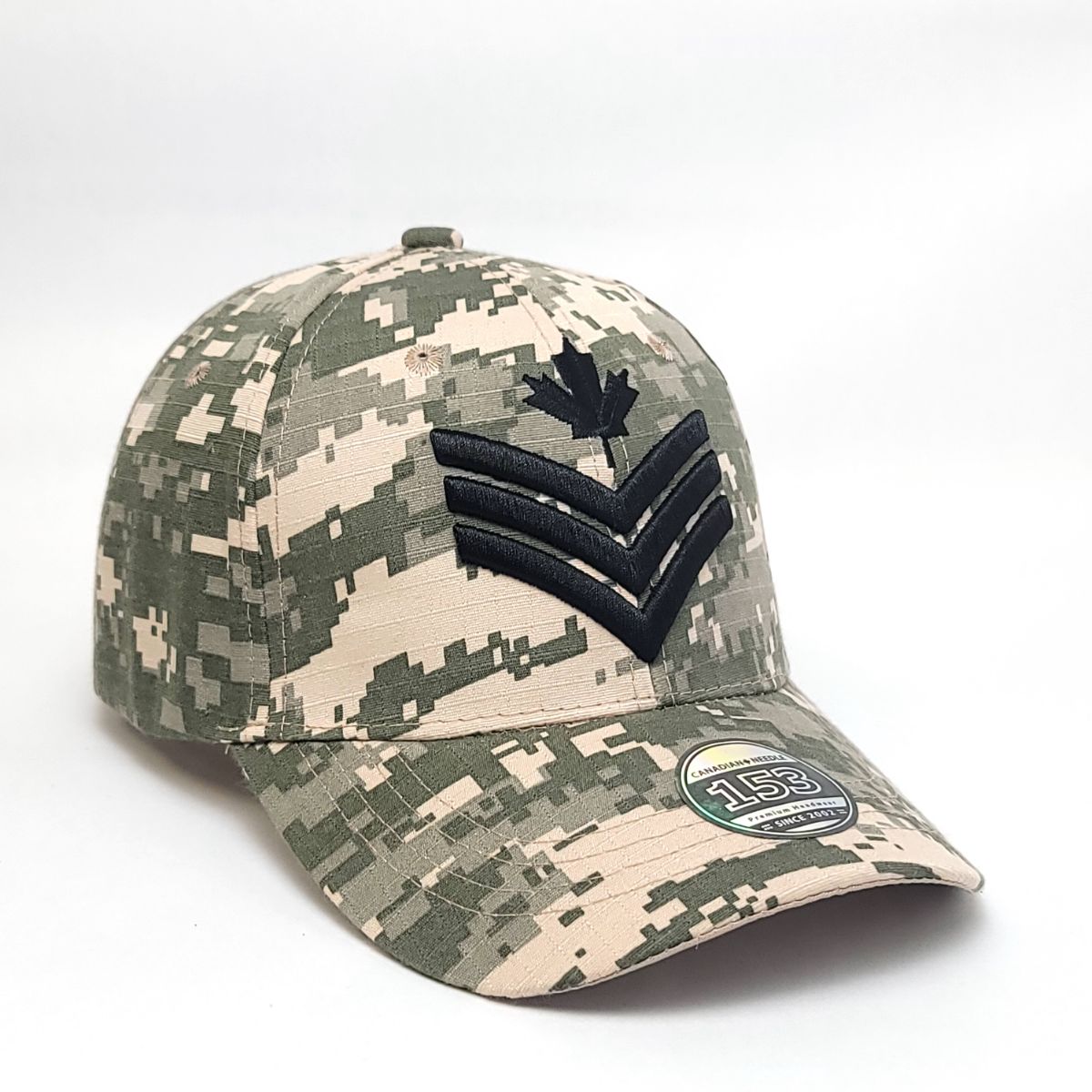 Sergeant Cap - Classic Baseball Cap with 3D Logo, Multi-Coloured