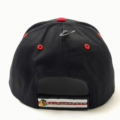 Chicago Blackhawks - Money Maker, Black, Adjustable