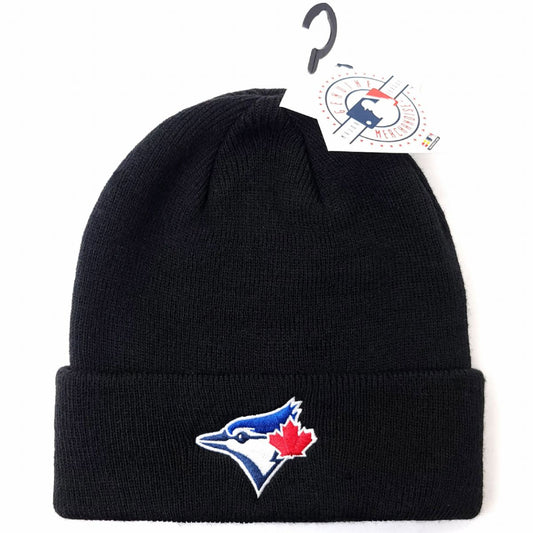 Toronto Blue Jays Knit Toque - BS, Cuff,  Black