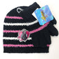 Youth - Hannah Montana, 2pcs set, Winter Beanie & Gloves set