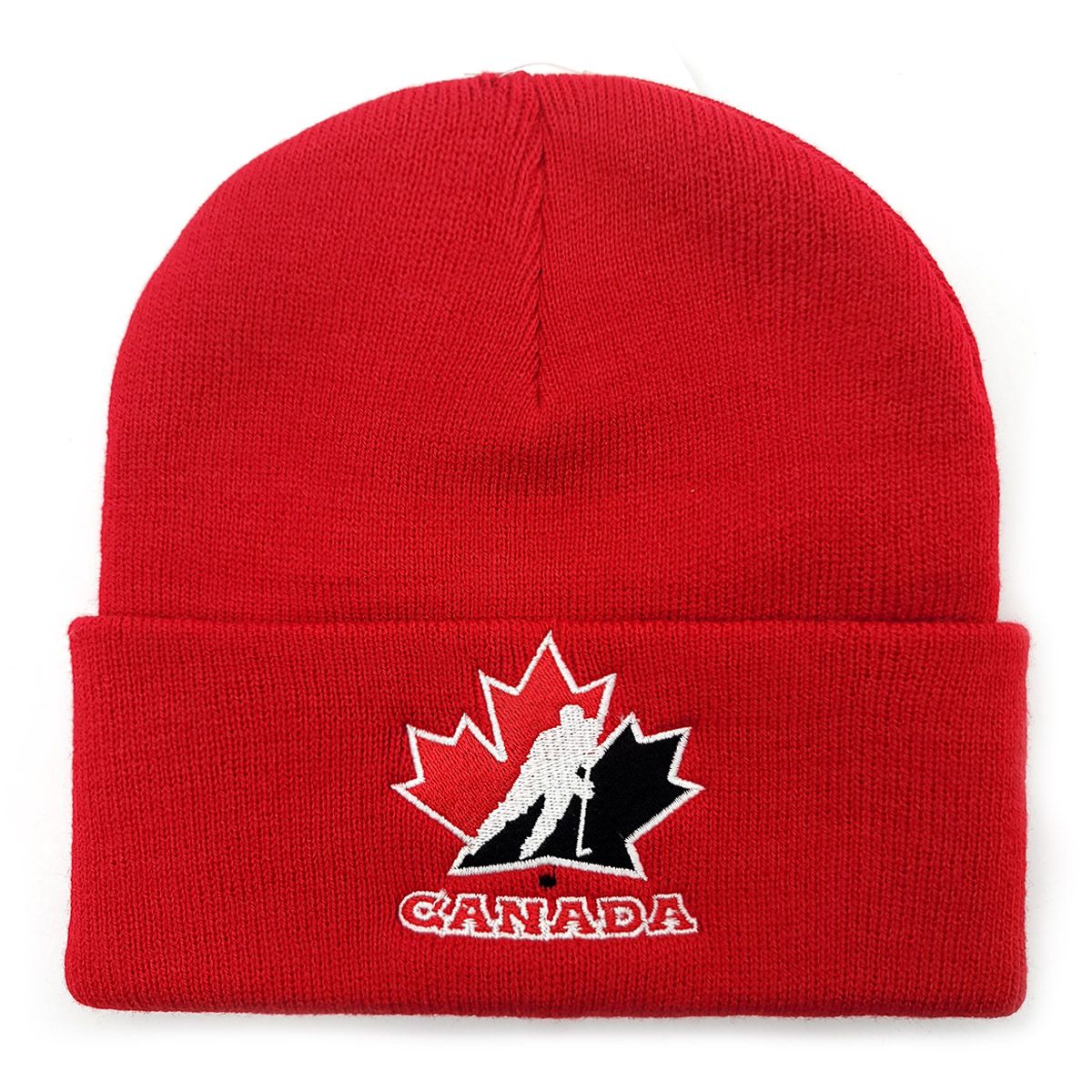 Team Canada Knit Toque - BS, Cuff, Red