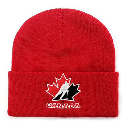 Team Canada Knit Toque - BS, Cuff, Red