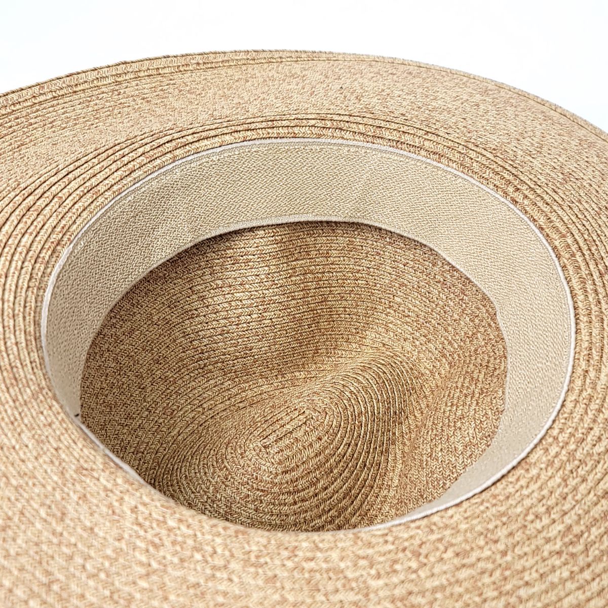 Ladies Casual Sun Hat - Band with Buckle, Multi-Coloured, Adjustable