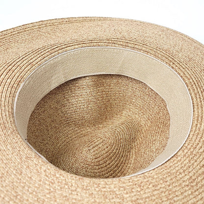 Ladies Casual Sun Hat - Band with Buckle, Multi-Coloured, Adjustable