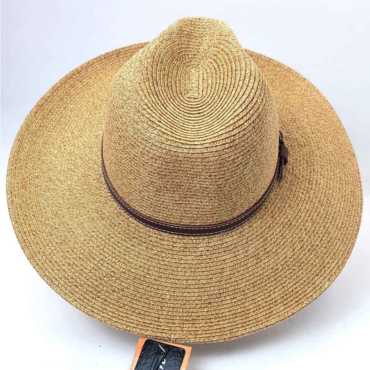 Ladies Casual Sun Hat - Band with Buckle, Multi-Coloured, Adjustable