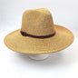 Ladies Casual Sun Hat - Band with Buckle, Multi-Coloured, Adjustable