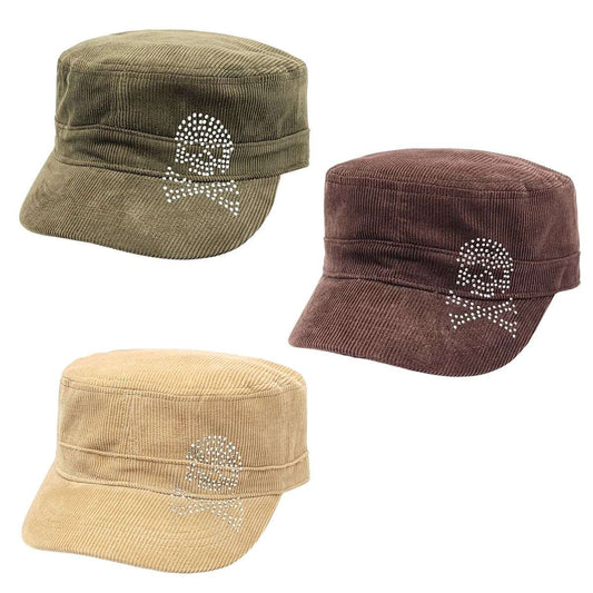 Cadet Cap - 9717, Corduroy, Multi-Coloured