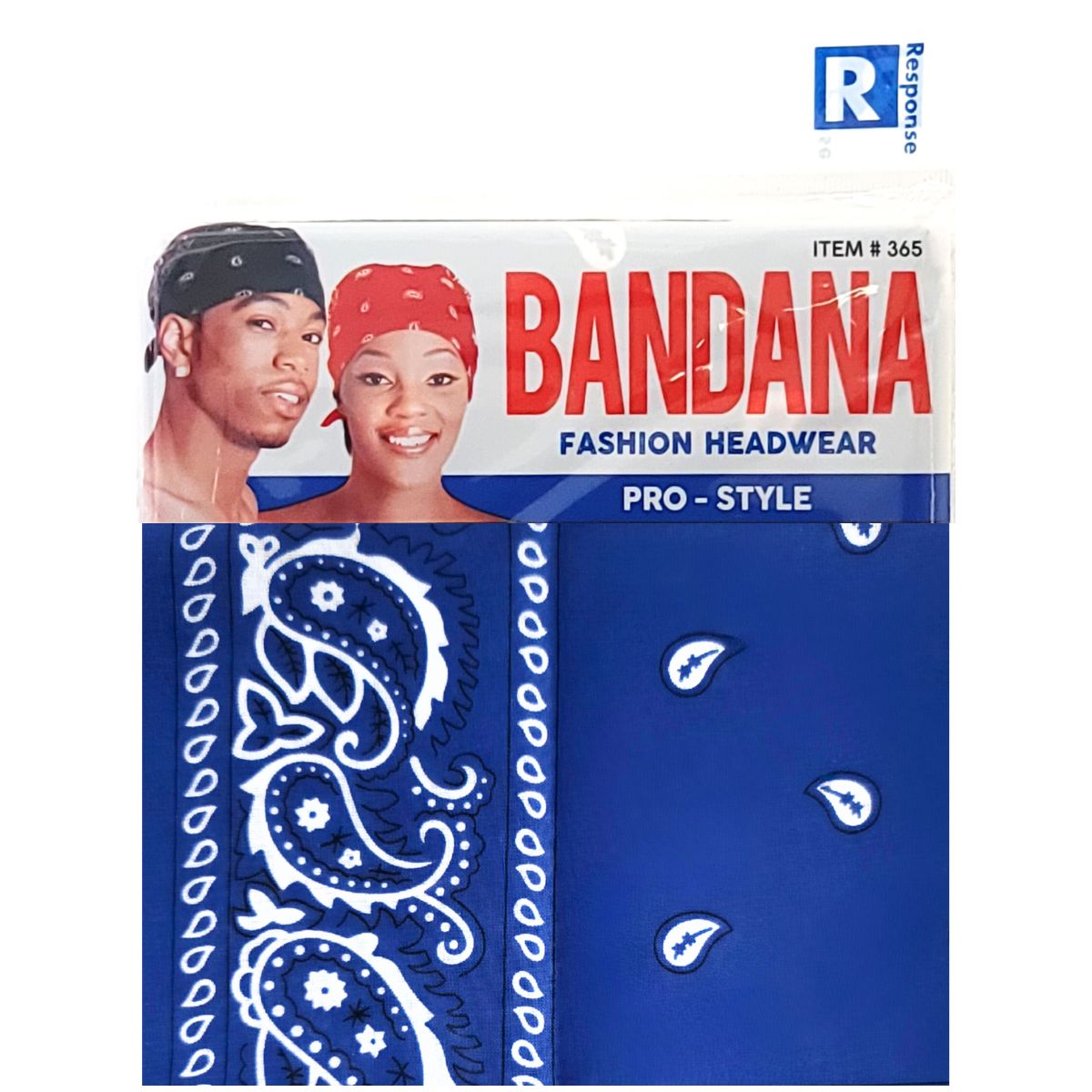 Bandana - Individual Package, Various Colours, One Size [$1.50/pc] [$15.00/dz]