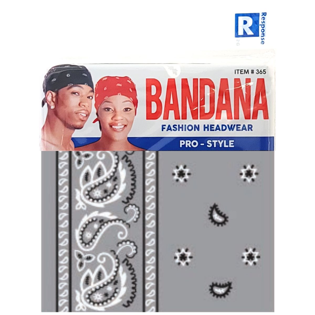 Bandana - Individual Package, Various Colours, One Size [$1.50/pc] [$15.00/dz]