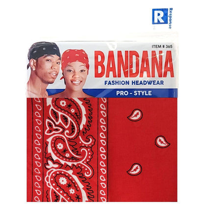 Bandana - Individual Package, Various Colours, One Size [$1.50/pc] [$15.00/dz]