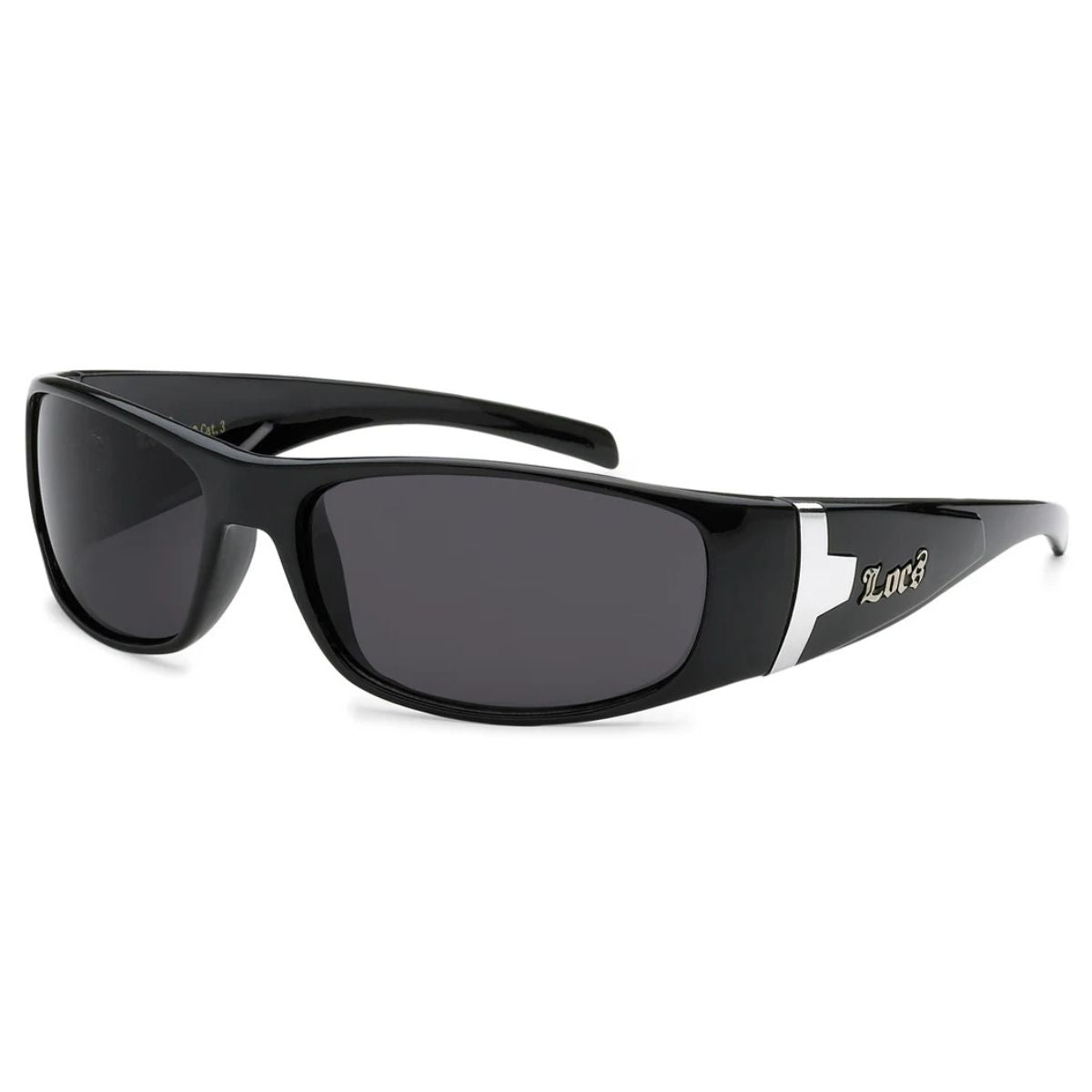 Sunglasses Locs 8LOC9030-BK, Polished Black Men'S Sunglasses