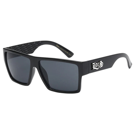 Sunglasses Locs 8LOC91105-BK, Retro Classic Urban Square Polymer Frame