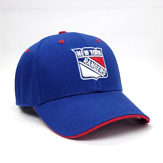 New York Rangers Cap - MM, Money Maker, Royal, Velcro Adjustable