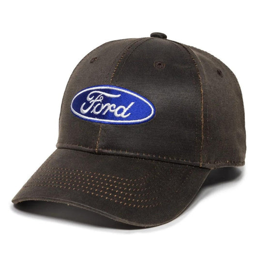 Auto Cap - Ford, FRD14A, Dark Brown, Adjustable