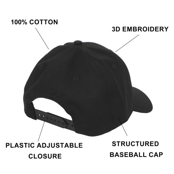 BATMAN - Logo Black Snapback Cap, PVBTM