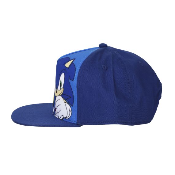 Sonic The Hedgehog - Kids Royal Blue Structured Baseball Cap, AUSEG, Youth
