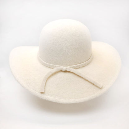 Floppy Hat - Wool, Ivory, OSFA