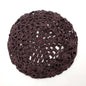 Knitted Beret, Brown & Sage, OSFA