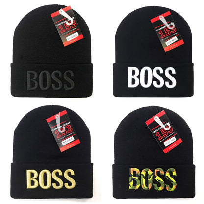 BOSS Knit Toque - Cuff, Multi-Coloured