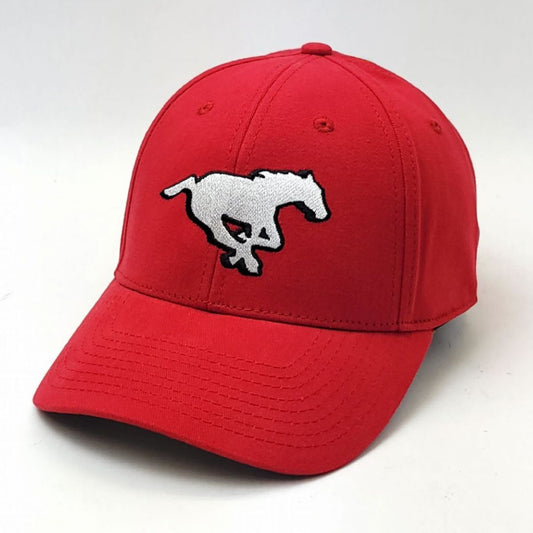 Calgary Stampeders - Basic,Red with Primary Logo, Adjustable