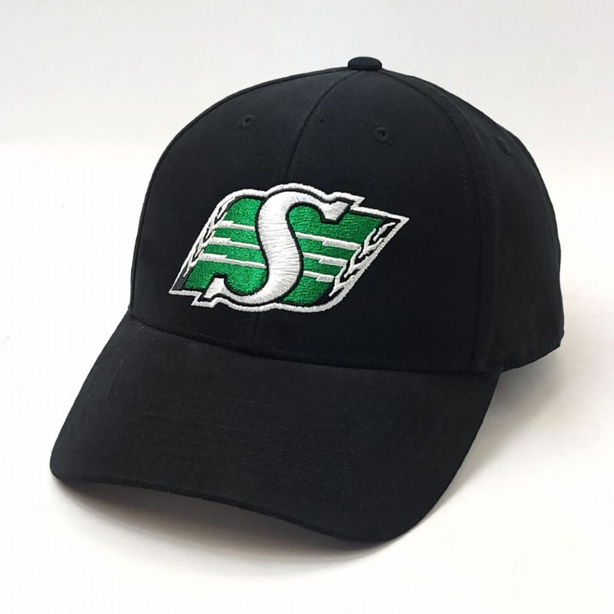 Saskatchewan Roughriders Cap - Basic, Black, Adjustable