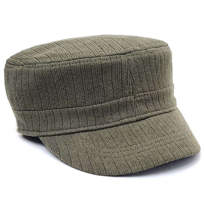 Cadet Cap -2011, Ribbed Knit, Multi-Coloured