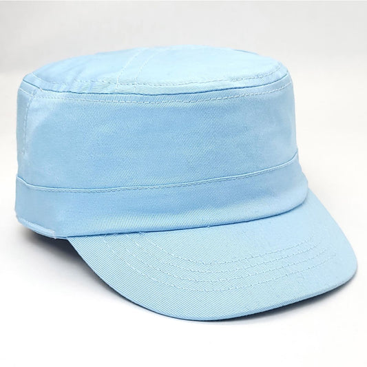 Youth - Cadet Cap - 118751, Cotton, Sky Blue