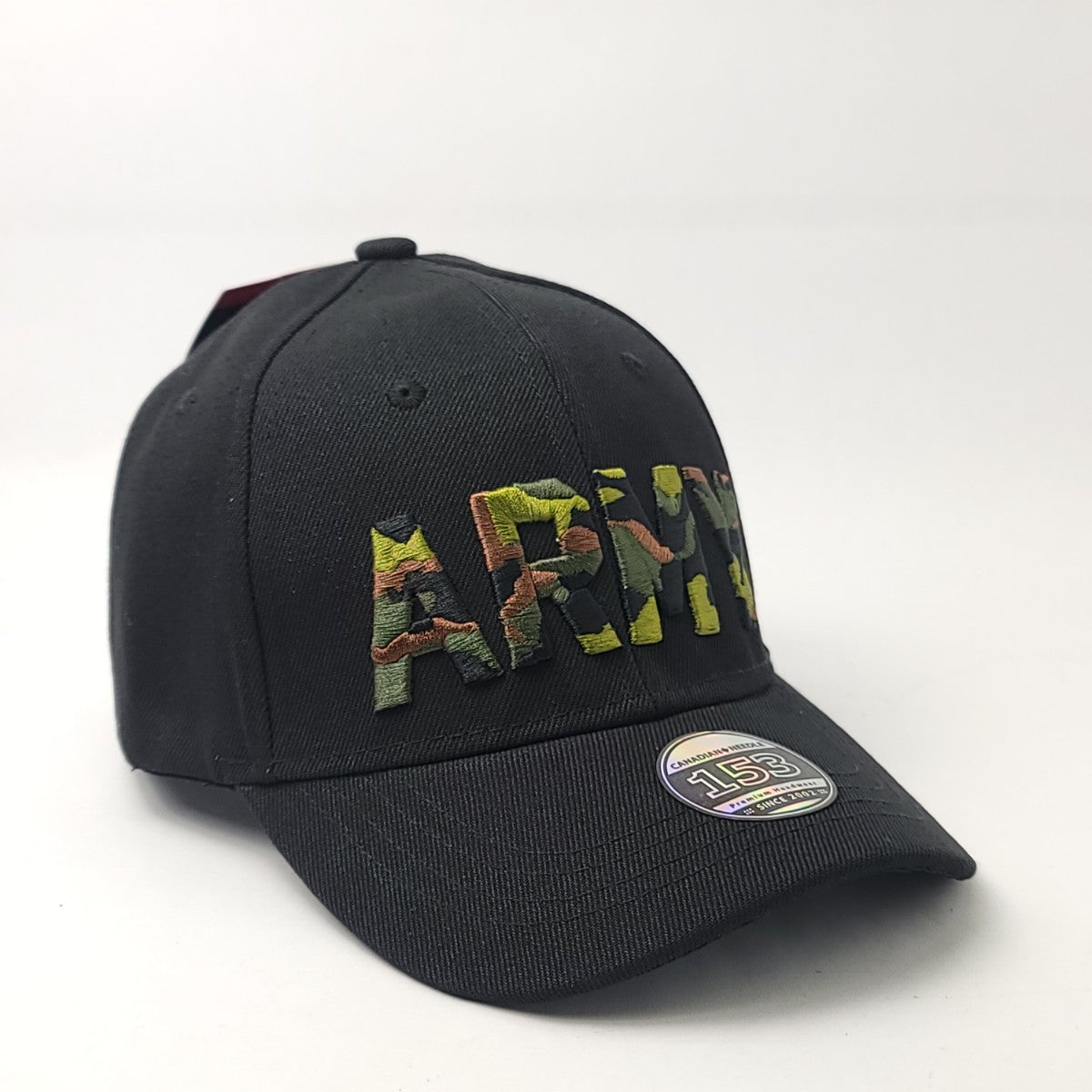 ARMY Cap - Classic Baseball Cap with 3D ARMY Logo, Multi-Coloured, Adjustable