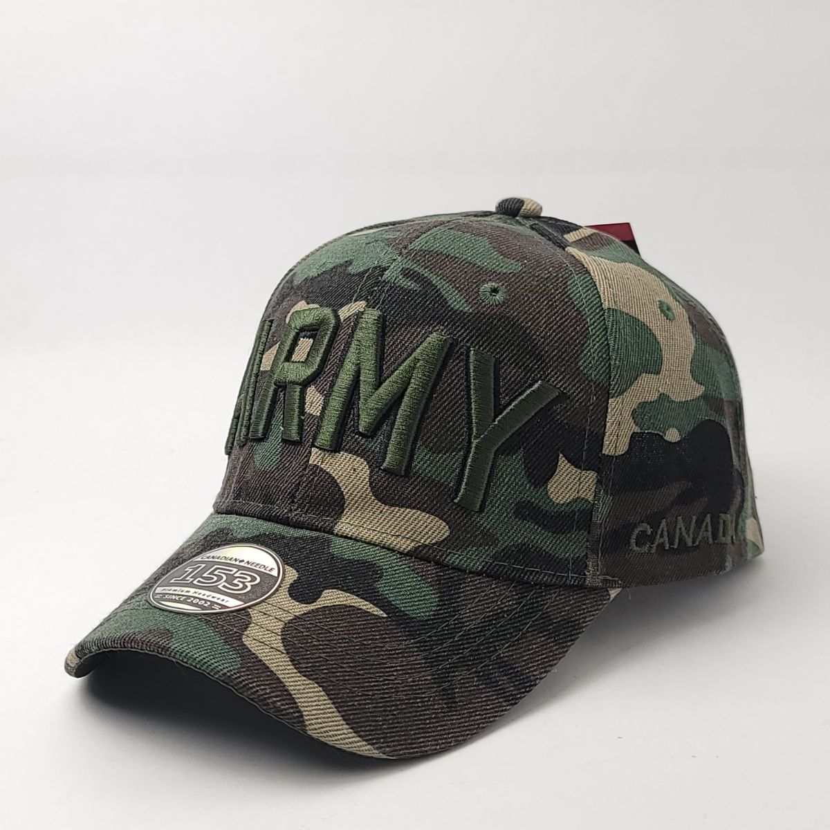 ARMY Cap - Classic Baseball Cap with 3D ARMY Logo, Multi-Coloured, Adjustable