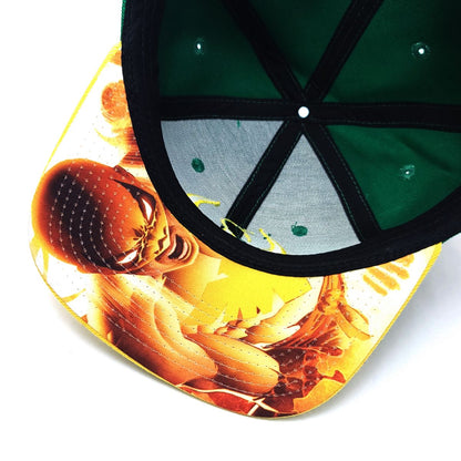 Marvel Defenders Iron Fist Dragon Logo Snapback Hat, ZBMVU
