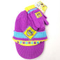 Youth - SpongeBob, 2pcs set, Visor Toque & Gloves, Multi-Coloured