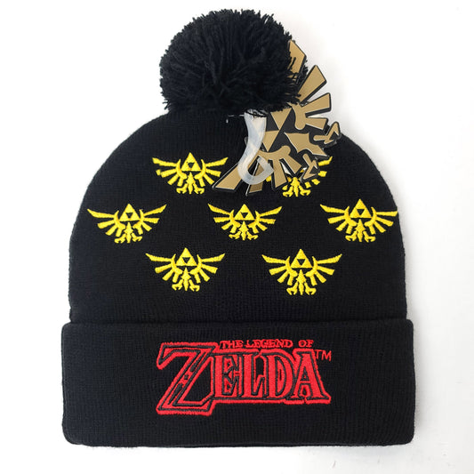 The Legend of Zelda Pom Knit Toque, Black, H4NTN