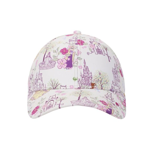 Disney Princess Characters & Palaces Women's White Cap, 7DDSY