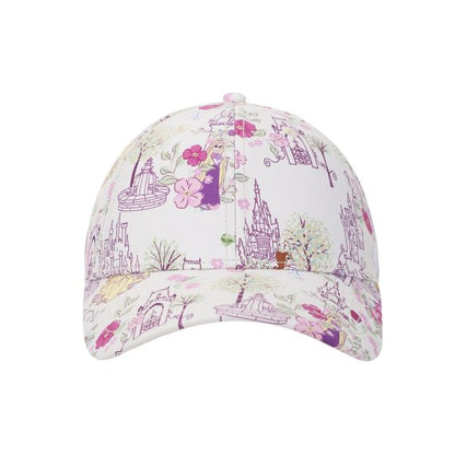 Disney Princess Characters & Palaces Women's White Cap, 7DDSY