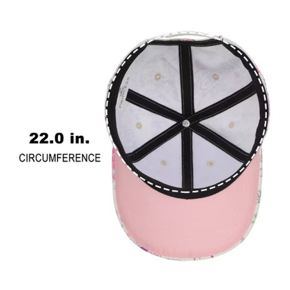 Disney Princess Characters & Palaces Women's White Cap, 7DDSY