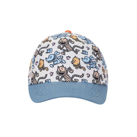 Youth - Dog Man All-Over Character Print Snapback Hat, DSDGM