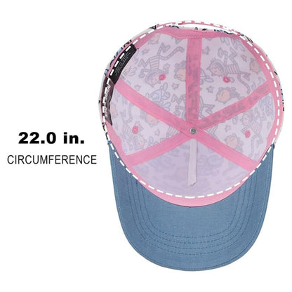 Youth - Dog Man All-Over Character Print Snapback Hat, DSDGM