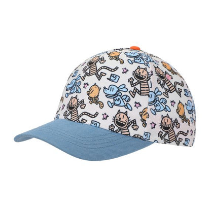 Youth - Dog Man All-Over Character Print Snapback Hat, DSDGM