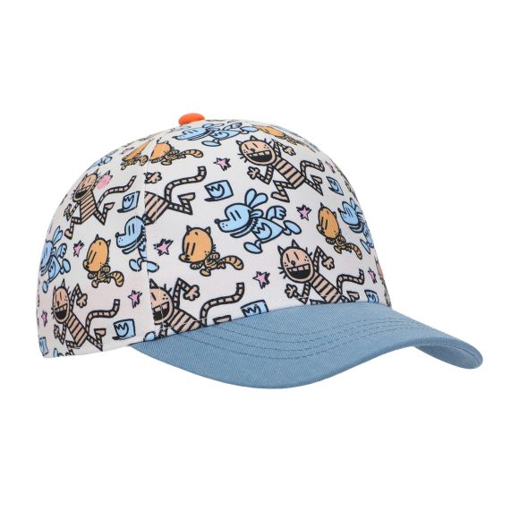 Youth - Dog Man All-Over Character Print Snapback Hat, DSDGM