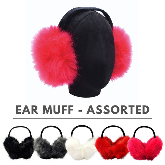 Ear Muff - Multi-Coloured, Single & Dozen Package