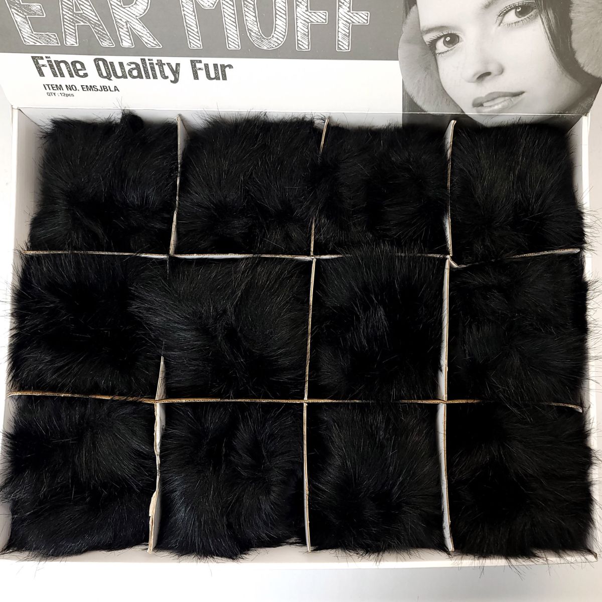 Ear Muff - Multi-Coloured, Single & Dozen Package