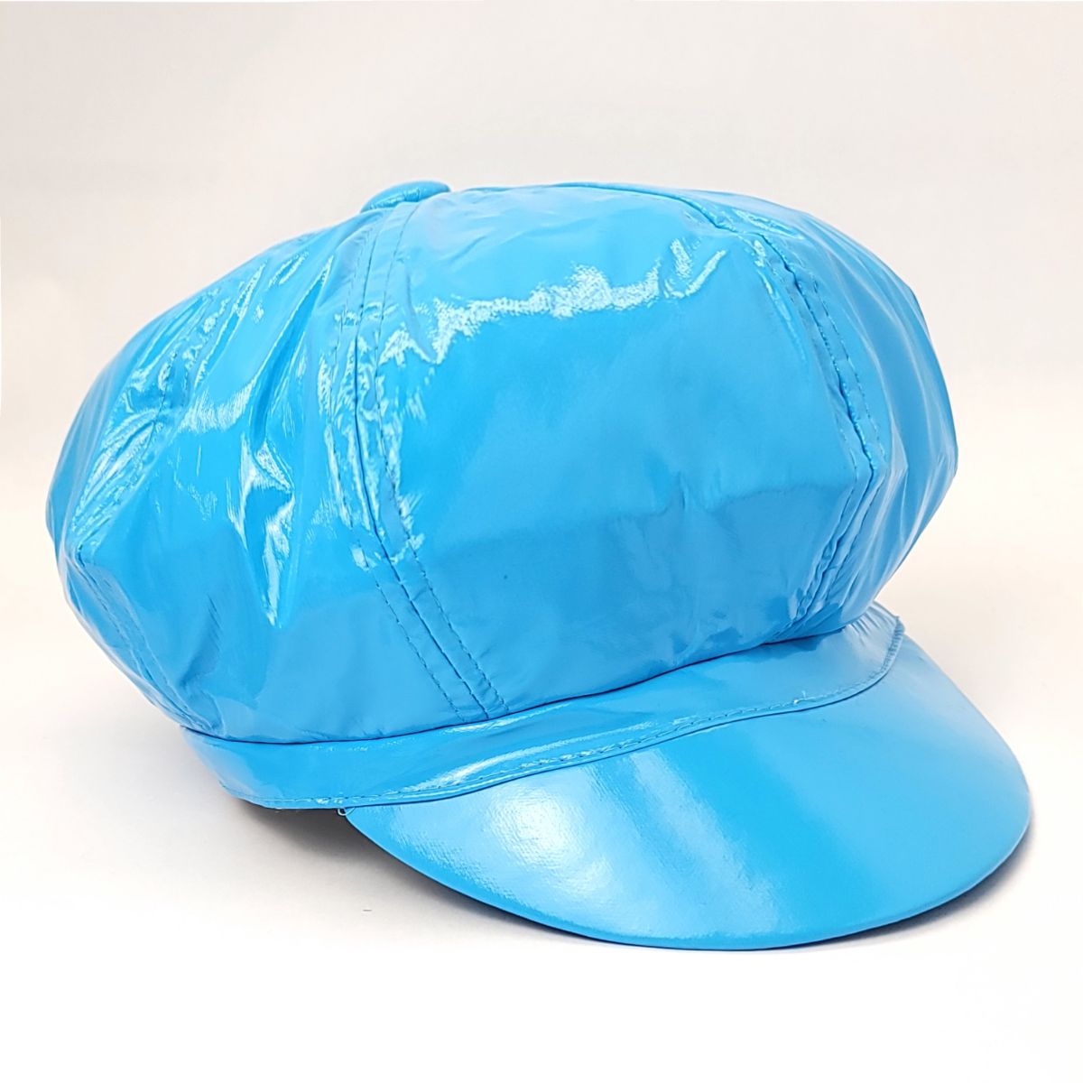 Newsboy Hat - PU Vinyl, Multi-Coloured