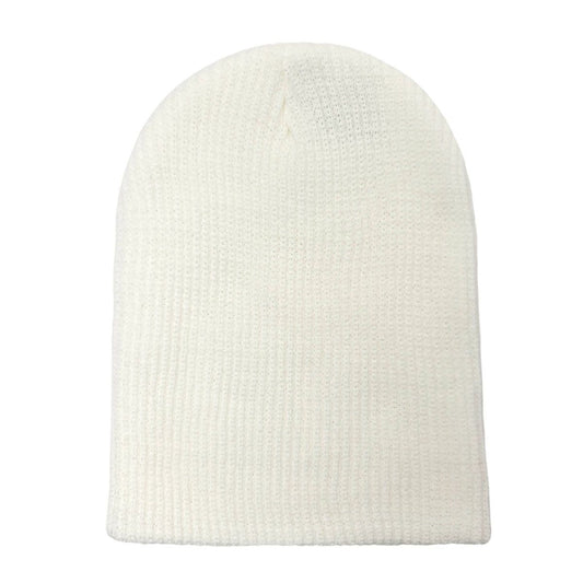 Slouchy Beanie - White