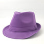 Fedora, Classic 100% Cotton - Purple or Hot Pink, S/M & L/XL